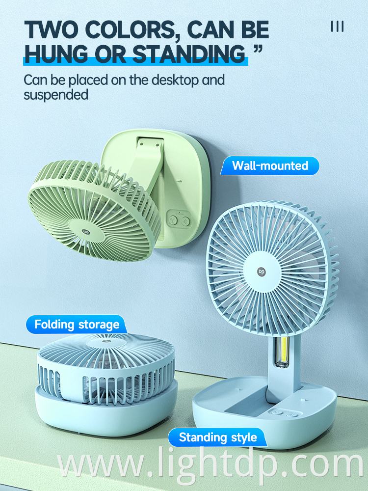 Table Foldable Standing Fan